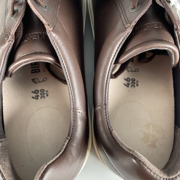 Birkenstock Bend Low Men's EU 46 US 13 Brown Leather Casual Shoe Comfort Sneaker - Picture 8 of 8